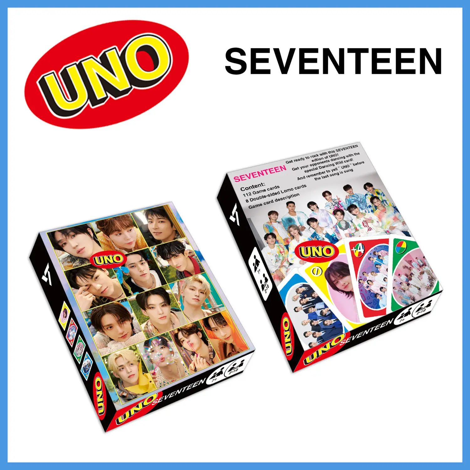 112 cards/box UNO playing cards Mattel board game pink ink game cards toilet letters classic playing cards family night game