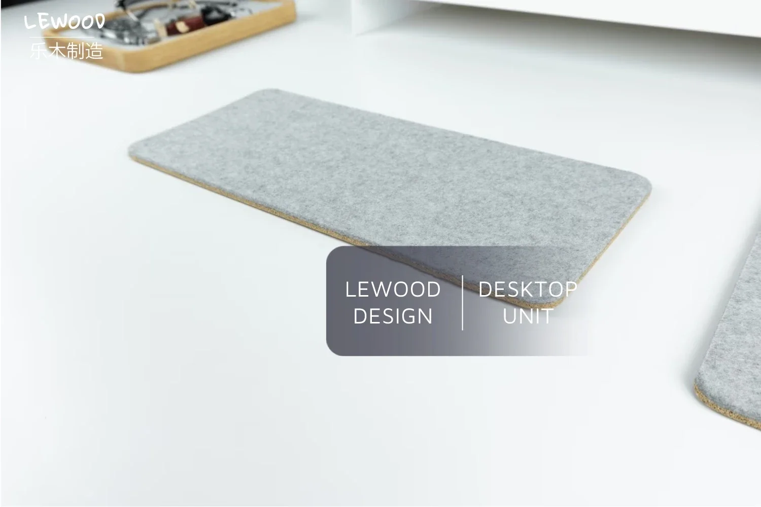 MiFuny Cork Felt HIFI Keyboard Pad Desk Custom Mechanical Keyboard Pad Optimize Sound Effect Compatible with 60%65% Pad Desk Mat