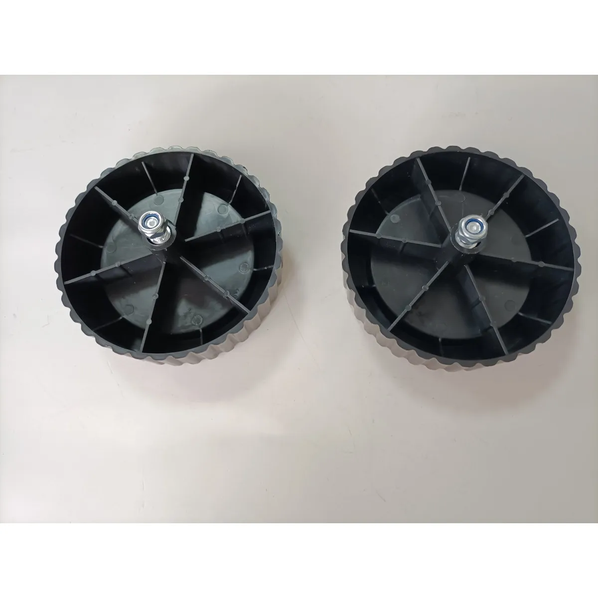 2025UM 26 푸시형 잔디 깎는 기계 앞바퀴, 손잡이 푸시형 예초기용 작은 바퀴 2개