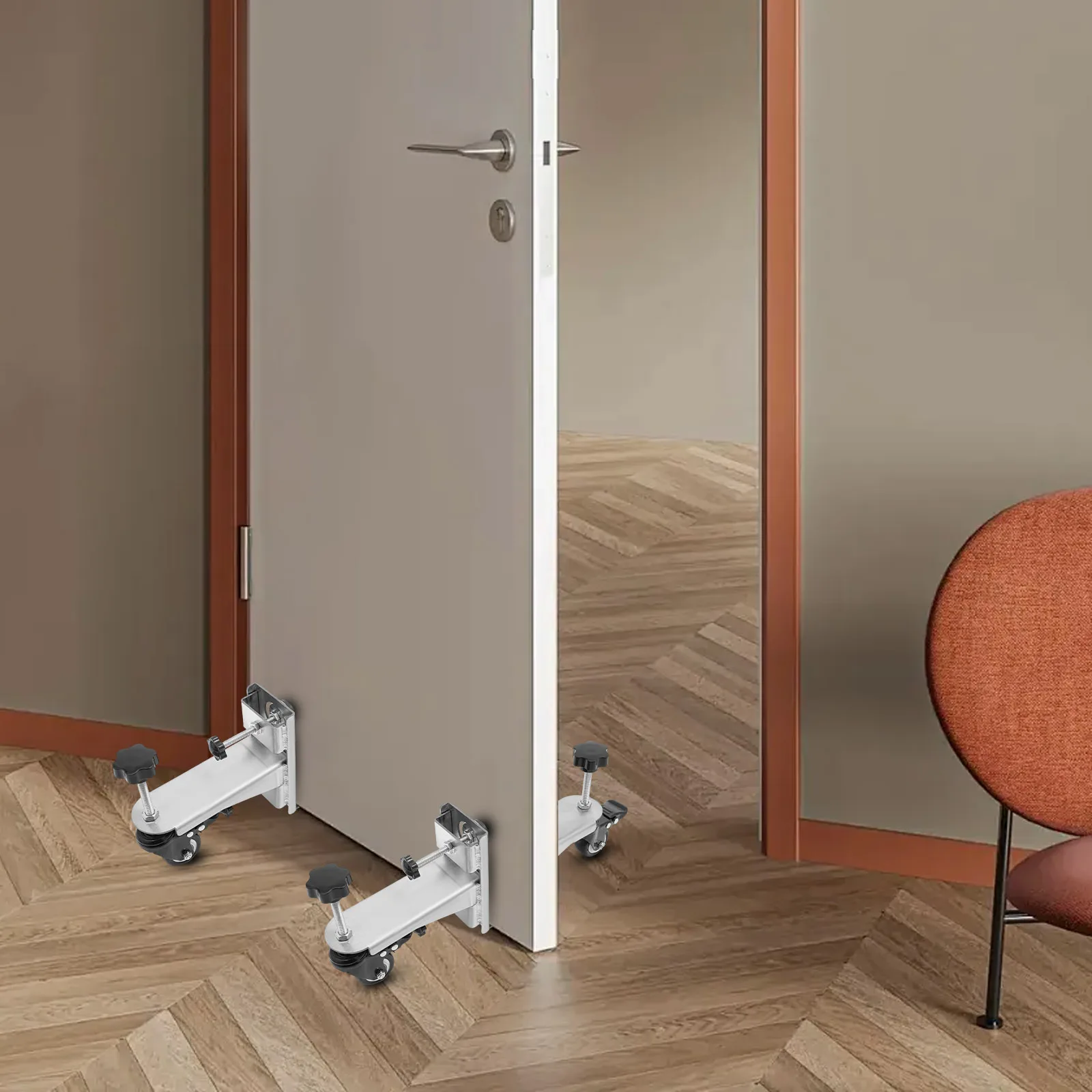 For 0.8 To 2.4 Inches Thick Doors Door Installation Tool  2PCS 39*6.8*16.5cm Installation Tool Door Installation Tool Kit