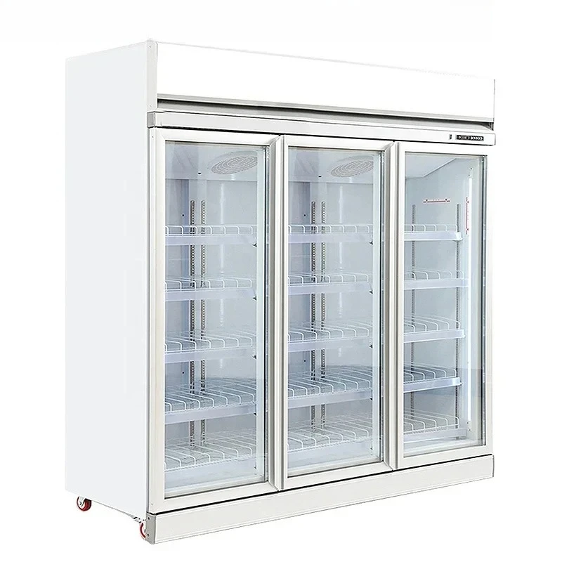 

peiqiHot Sale Commercial Multi-Door Glass Display C inet Beverage C inet Refrigerator Fan Cooling Chiller/Freezer