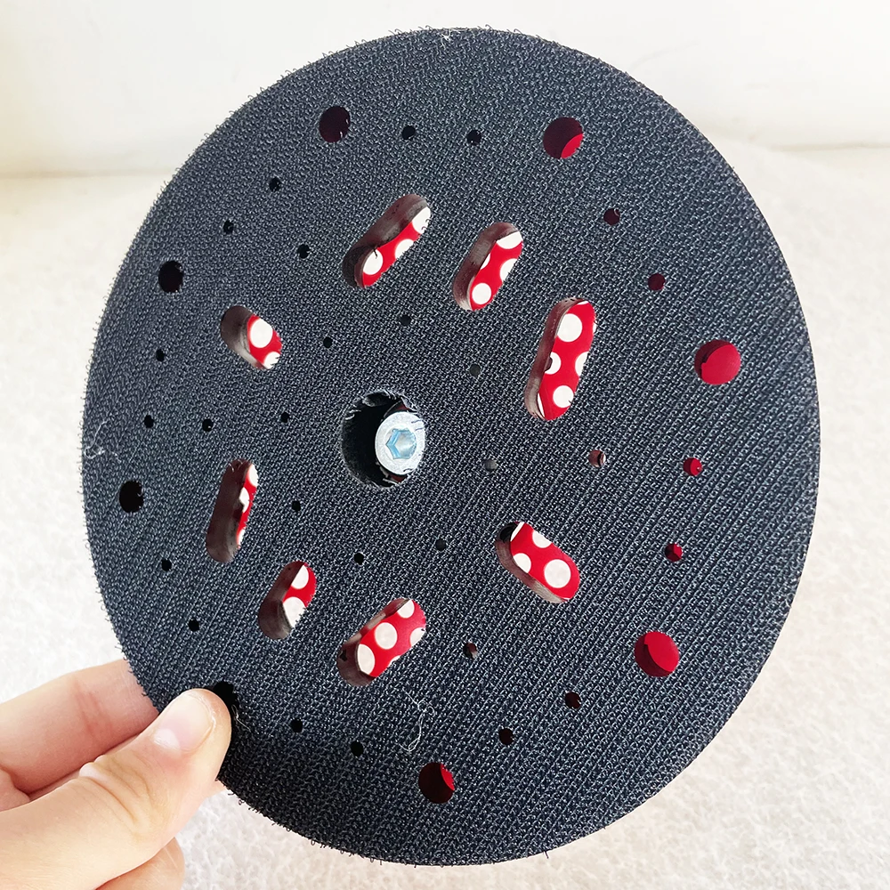 1PC 6 Inch 150mm Hook&Loop Sanding Pad for Shine Mate Dust Free Electric Polishing Machine M8 Thread Backing Plate for Polishing