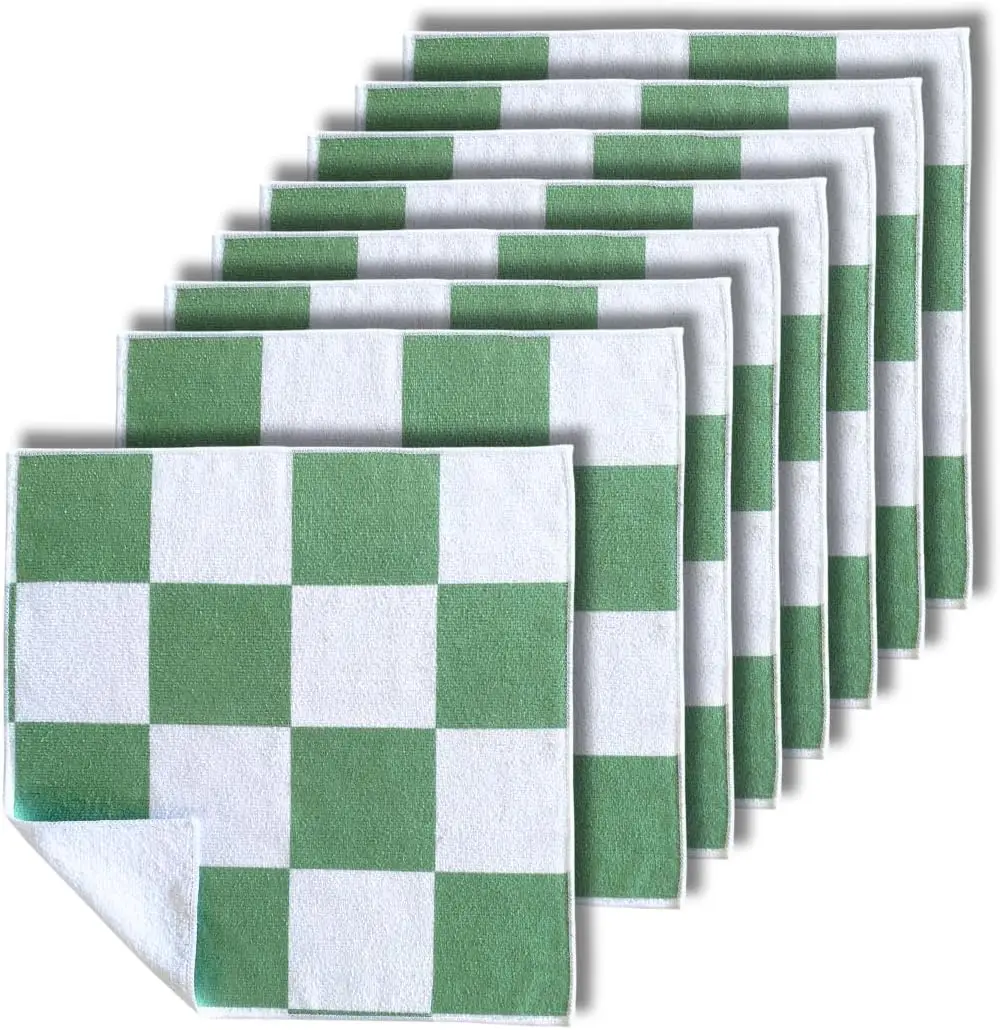 

Салфетки из микрофибры 13x13 – безворсовые, без разводов, многоразовые полотенца для кухни, стекла, ванной и автомобиля | Клоак энд Сейдж