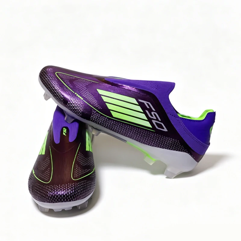 Pro Without-lace F50 Mens Soccer Shoes Boys Training Non-Slip Turf Soccer Cleats TF/FG Football Sneakers Chuteira Campo 35-45 view 3