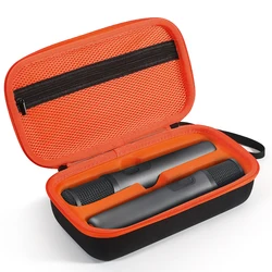 Wireless Microphone Case for JBL PartyBox Wireless Two Microphone System Handheld Dual Mic Travel Bag for Singing Karaoke