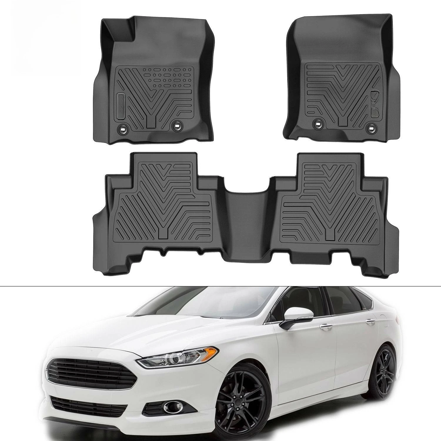 

3D коврики для Toyota 4Runner Lexus GX460 Всепогодные вкладыши из ТПЭ 2014–2023 гг.