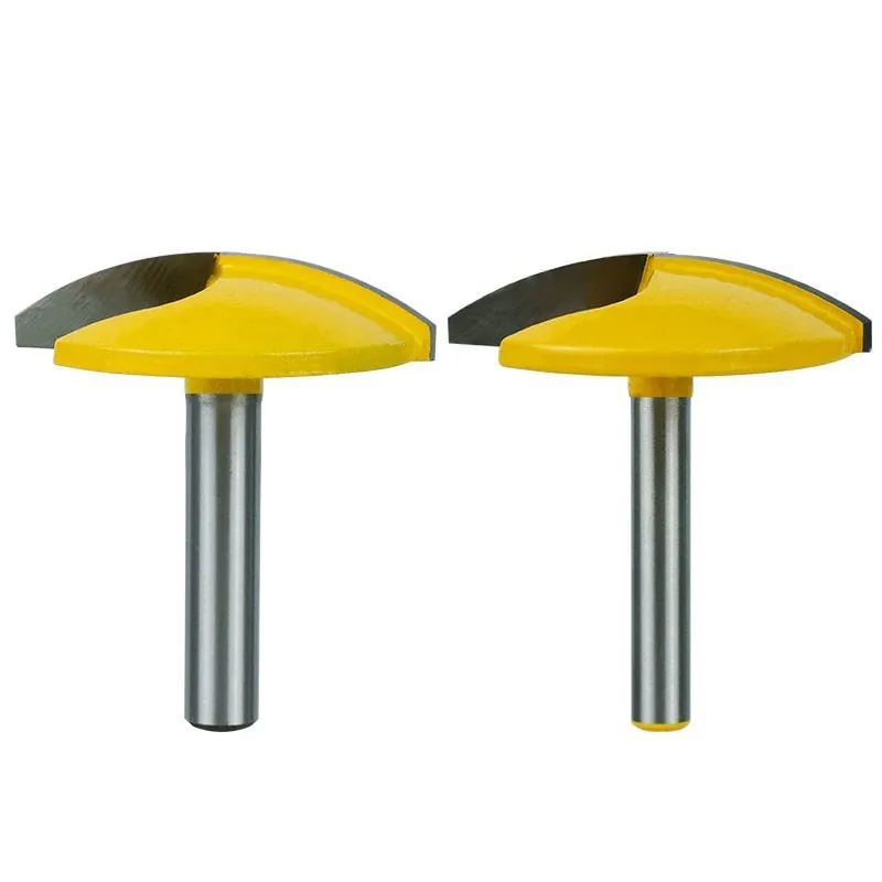 XUCHUAN 1PC 6.35/8mm Shank 작은 그릇 라우터 비트-1-1/2 "반경-1-3/4" 넓은 도어 나이프 목공 커터 목공 도구