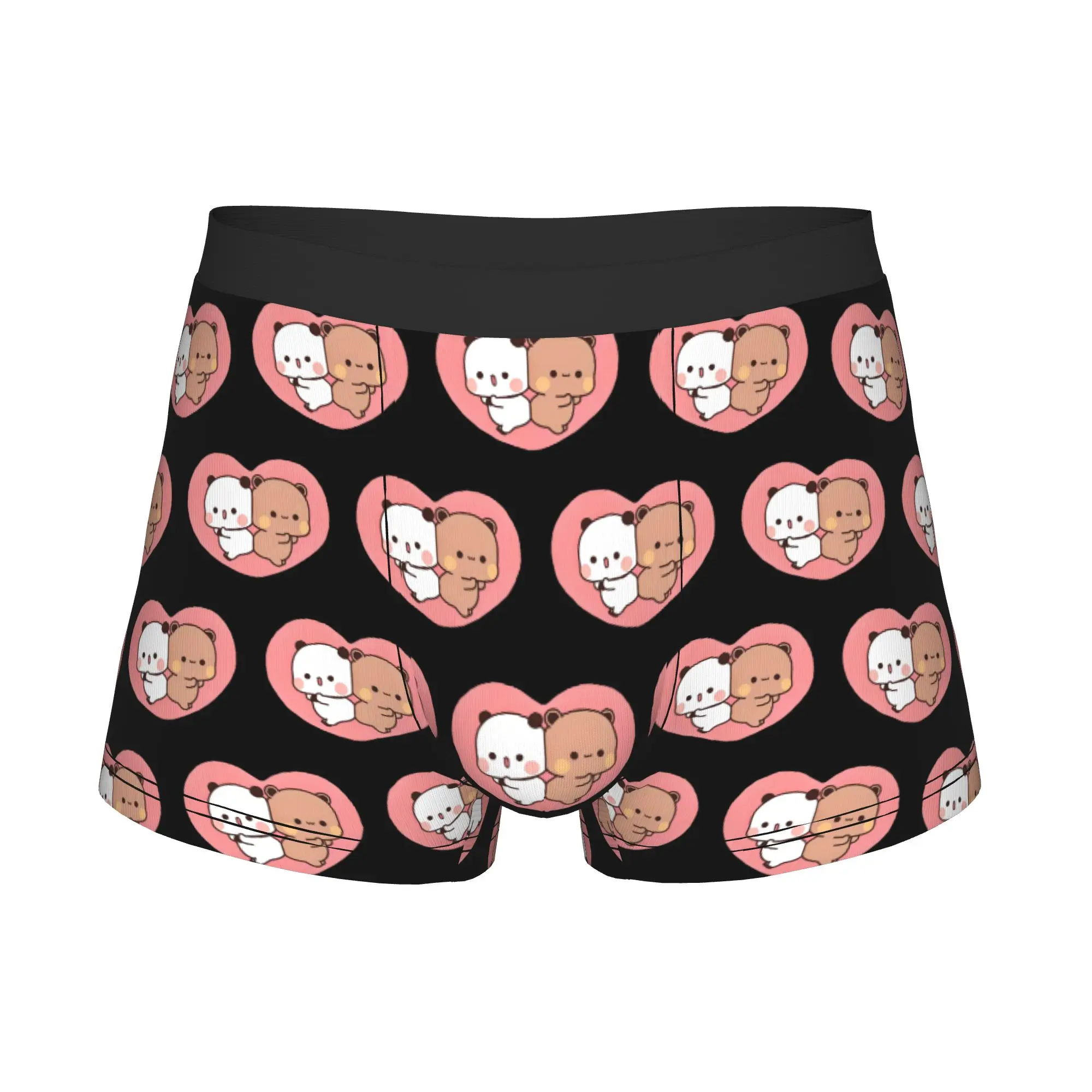 Male Cool Cartoon Bubu Dudu Underwear Peach And Goma Boxer Briefs Soft Shorts Panties Underpants
