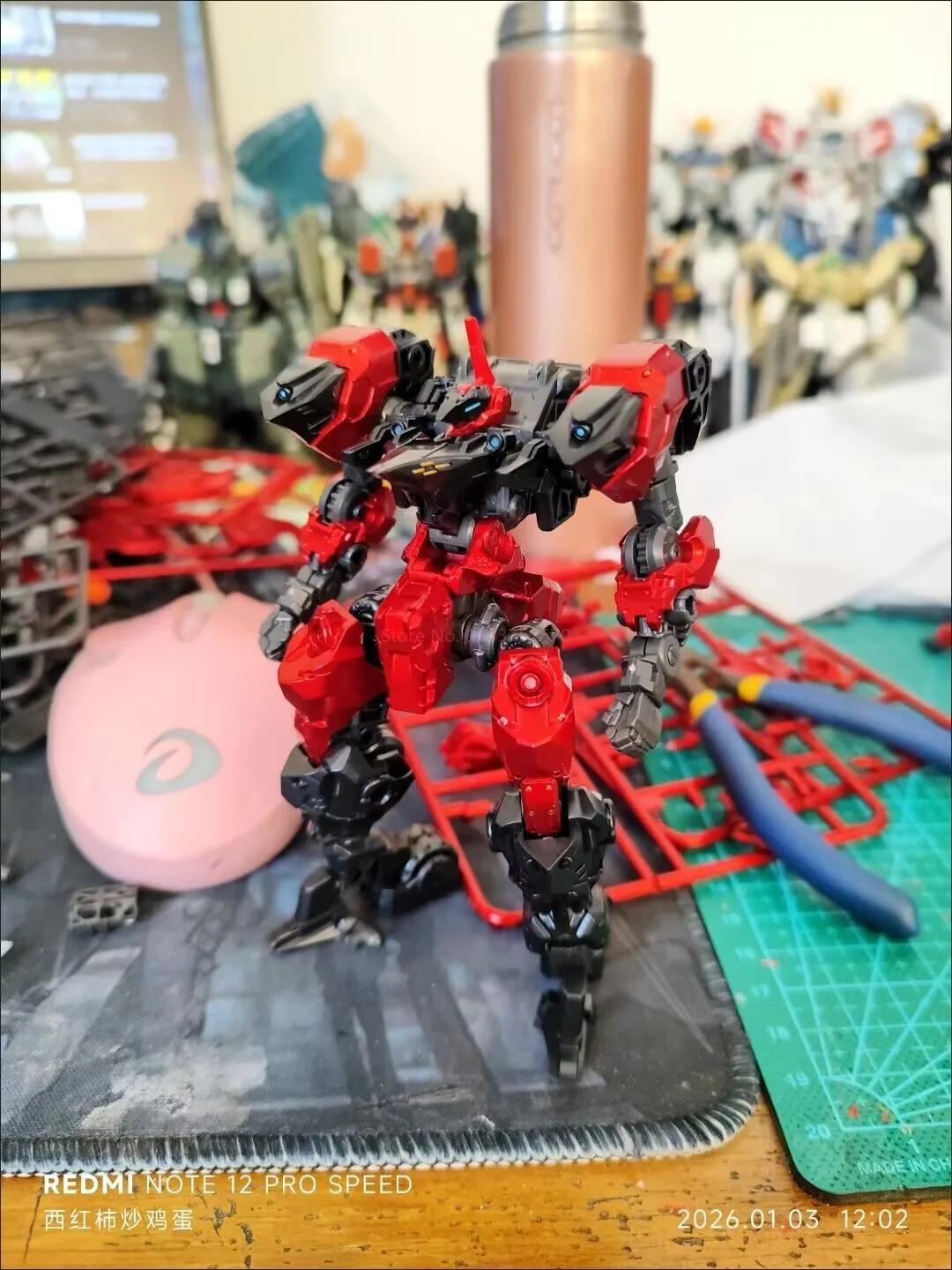 Hot Night Works Bigfirebird Nd-01 Anonymous Bird Transformation Mecha 1/60 Scale Assembly Model Kit Action Figure Gift