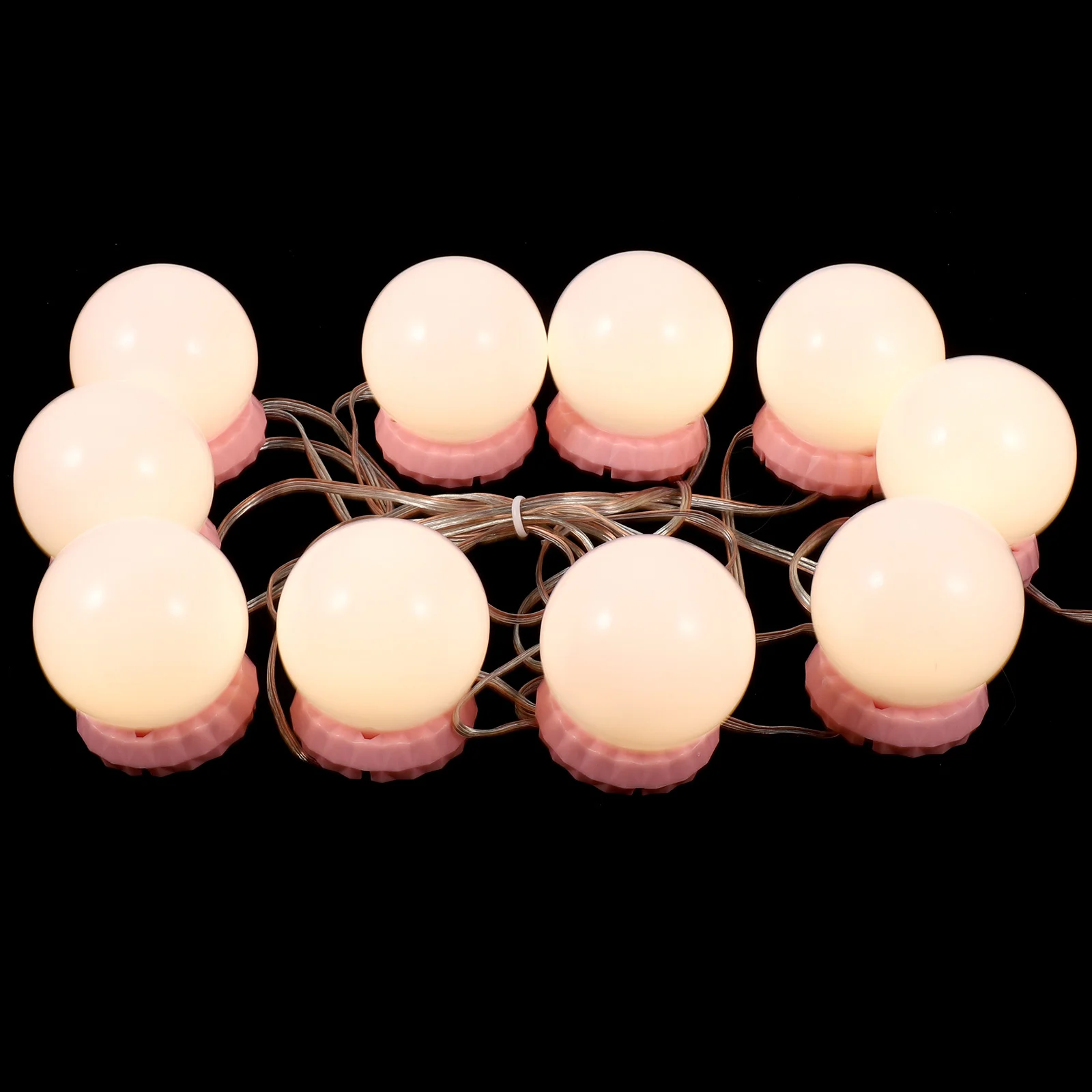 1 conjunto de lâmpadas led para espelho de vaidade, luzes de maquiagem, carregamento usb, três modos de brilho suave, iluminação de vaidade para quarto e banheiro
