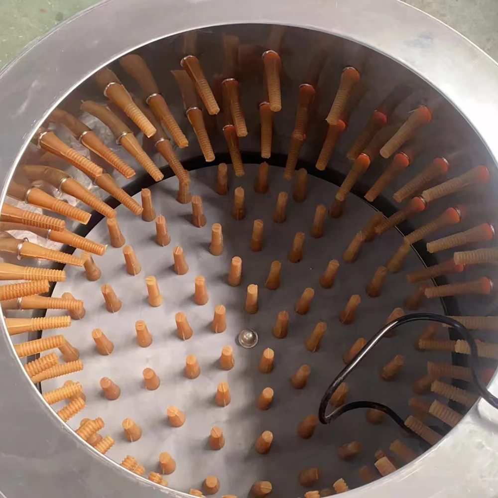 2025High Efficiency Halal Poultry Slaughter Equipment Chicken Defeathering Machine for Sale