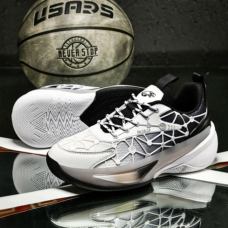 

Men's Outdoor Men's Basketball Shoes Comfortable Fitness Training Sneakers High-top Non-slip Training Sports Shoes Jogging Shoes