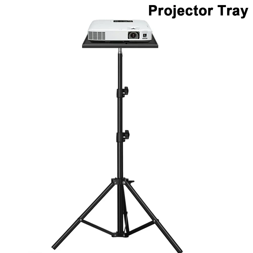 

Projector Tray Stand Floor To Wall Desktop Shelf Laptop Stand Lift Telescopic Rod Live broadcast tripod Camera Projector Holder