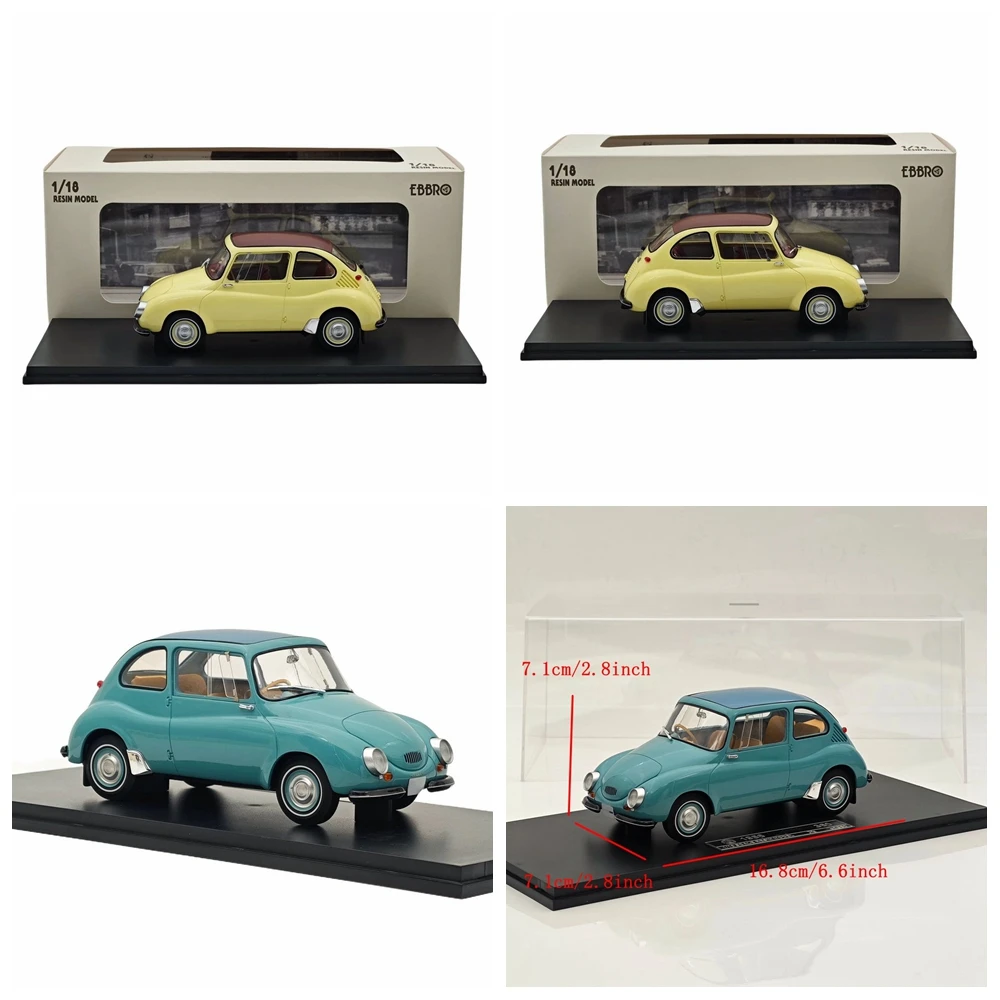 

Ebbro 1/18 1958 360 Mini Beetle Resin Model Car Miniature Limited Collection Auto Gift Toy Vehicle Models