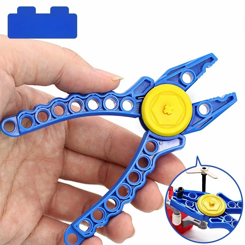 Disassembly Tools Moc Building Blocks Parts Pliers Clip Remover Tongs Hammer Tool Technology Bricks DIY Accessories