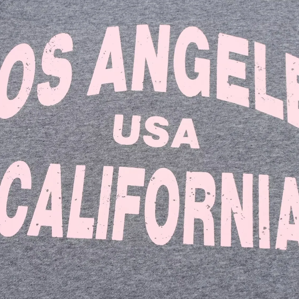 بدلة نسائية صيف جديد 2025 رمادي مطبوعة تأثير الغسيل الفانيلا تي شيرتات قصيرة الاكمام مجموعة تي شيرتات قصيرة للأطفال رياضية غير رسمية مثير وأنيق