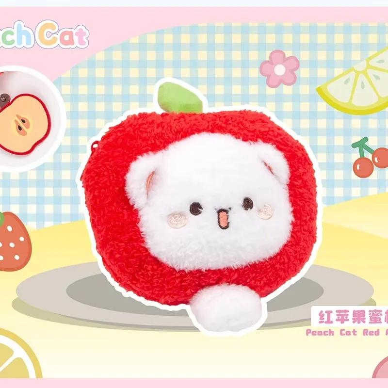 

Персиковый кот Mitiao Meow Ball Series слепая коробка брелок милая аниме фигурка Коллекционное подвесное украшение для девочек модная подарочная игрушка