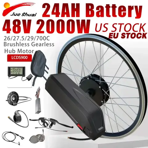 10 best sales elcykelkonverteringskit 2000w - №5