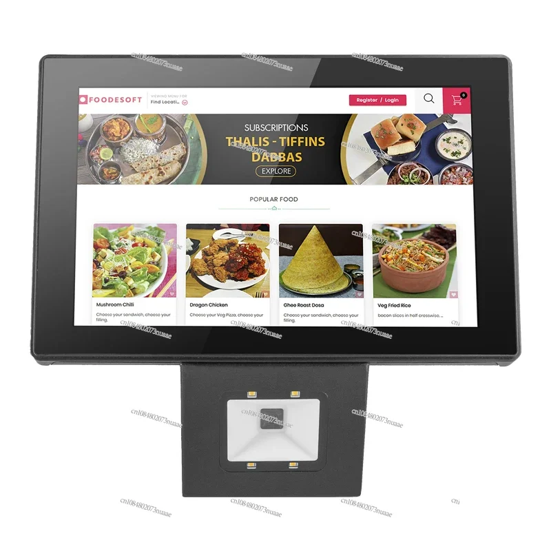 2023 10.1 Inch Android Window System Pos Prijscontrole Met 2d Barcodescanner Voor Het Controleren Van De Winkelprijs