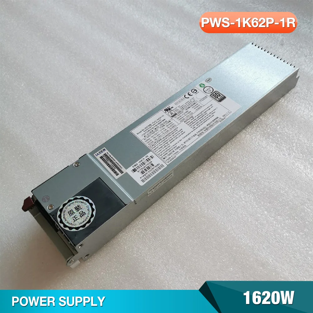 

Original For Supermicro 1620W Server Redundant Power Module PWS-1K62P-1R