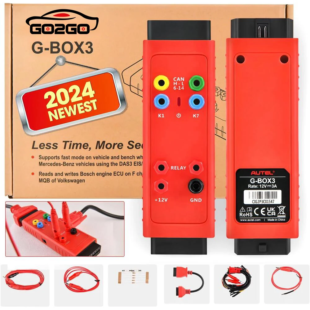 Autel MaxiIM Key Programming Tool GBOX3, APB112 Smart Key Simulator, Toyota 8A Blade AKL Kit Work with KM100/ IM508 / IM608