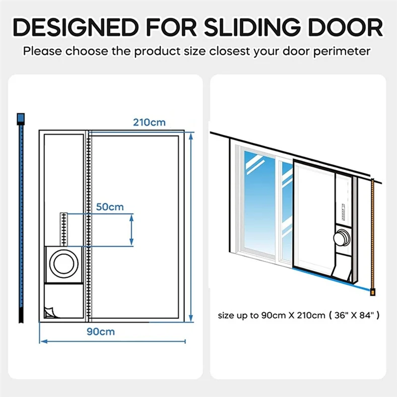 

AB41-Portable AC Vent Kit, Vent Kit For Portable Air Conditioner And Tumble Dryer