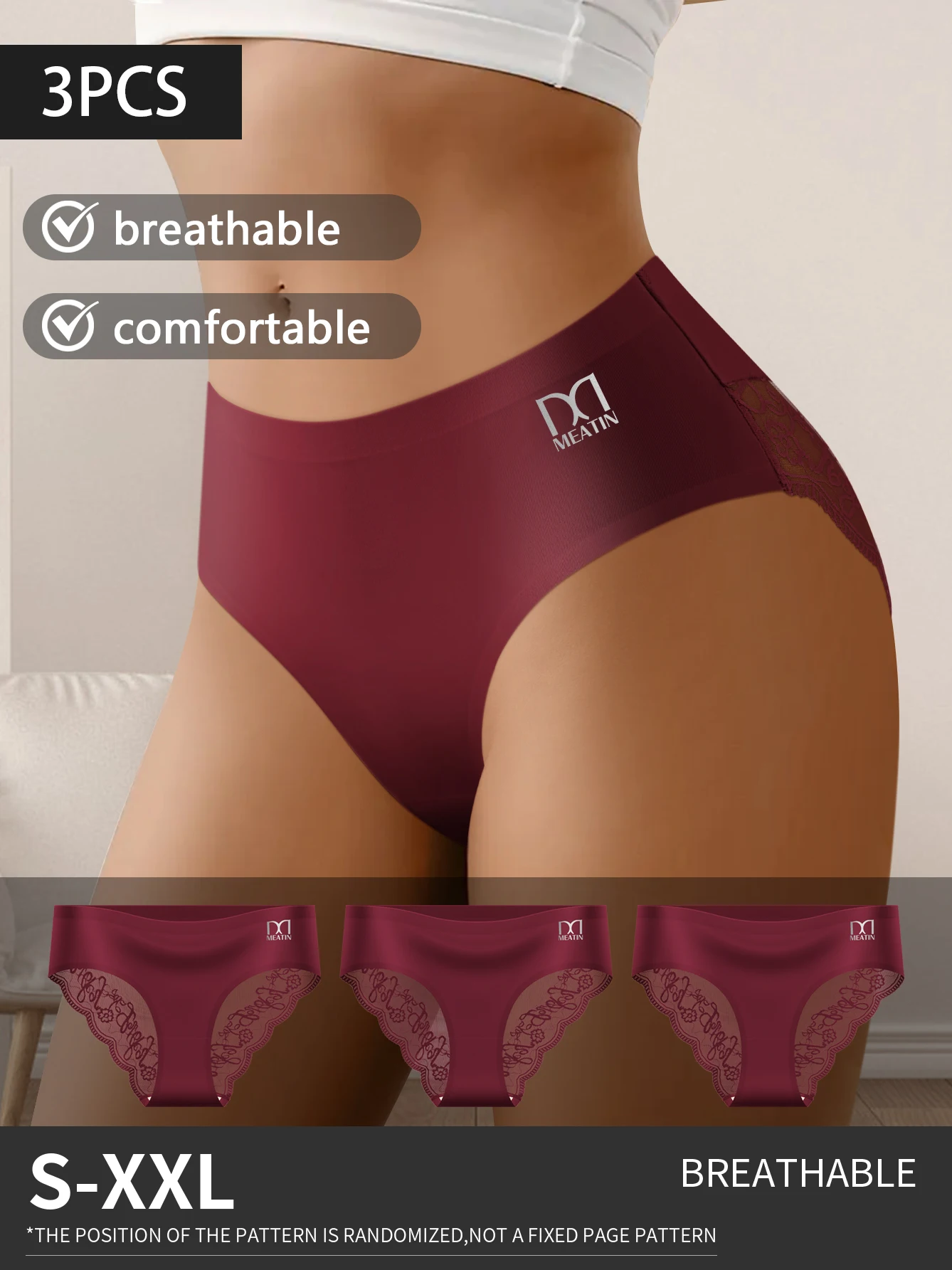 Thumbnail 3 - #26 Best Womens Lace Trim Comfort Panties to Buy In 2026