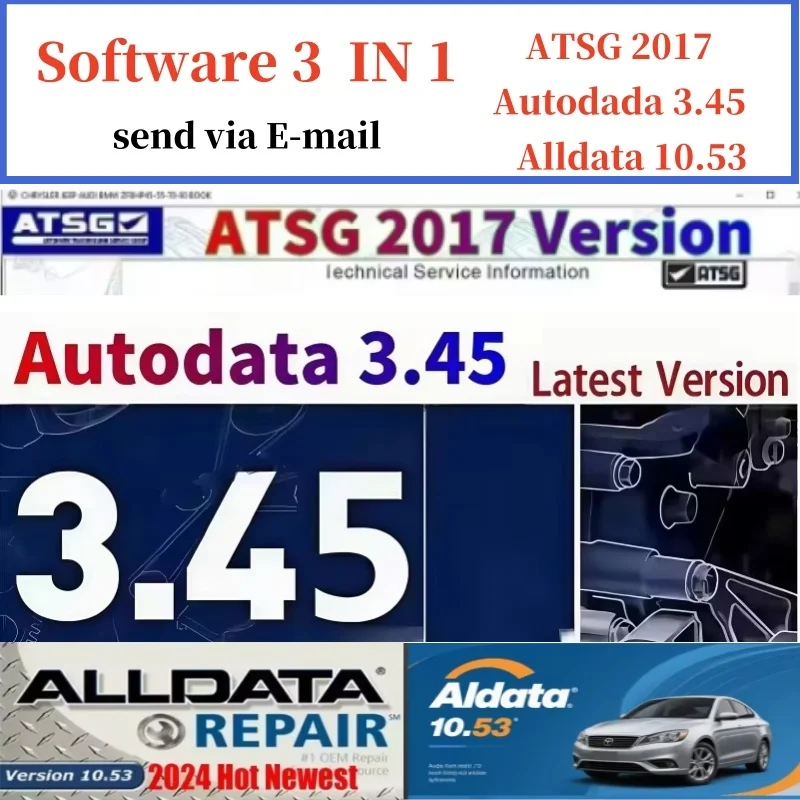 

hot Alldata Repair auto repair software 10.53 All data car software with tech support for cars and trucks offline version