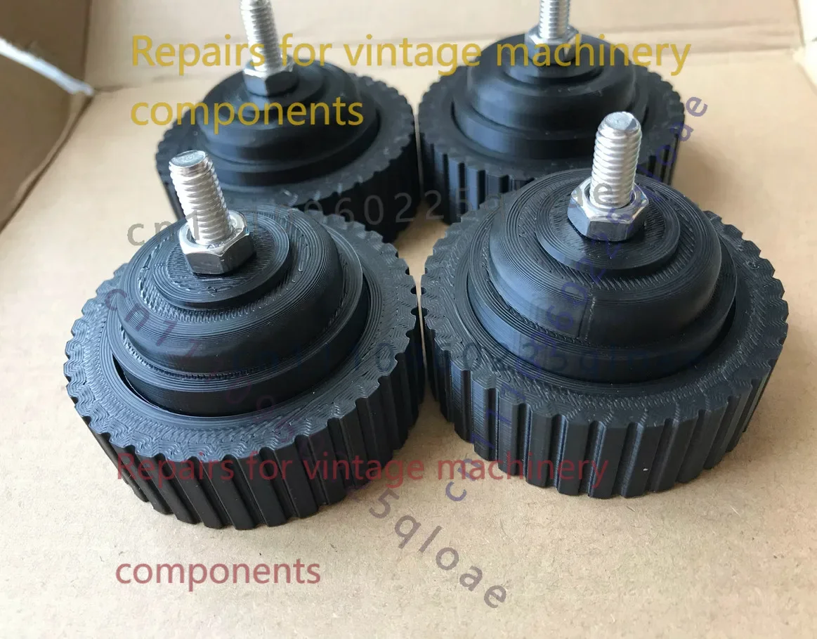 4Pcs Spring Damped Anti-Vibration Turntable Feet Replacement For Denon DP-1200 Vinyl Record Player Repair Spare Parts