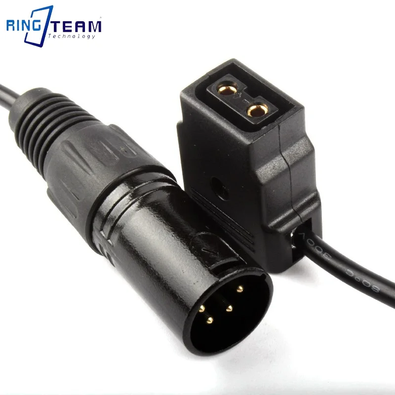 DTAP D-TAP Female to XLR 4pin Male Adapter Cable Adapt XLR to D-tap Female Cable About 100 CM