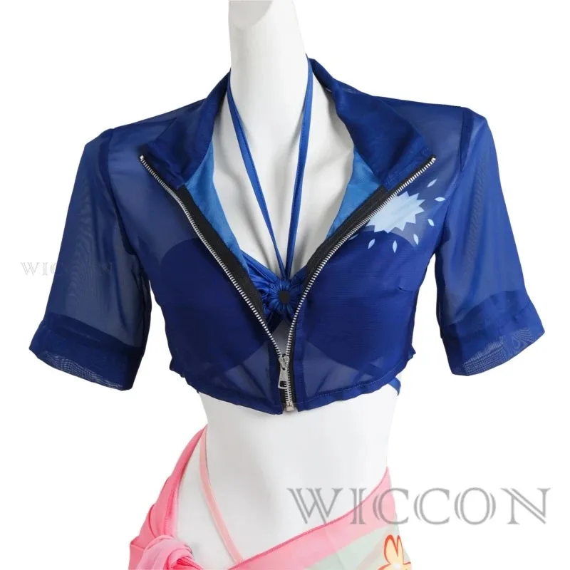Sky06 Anime Nico Robin Cosplay disfraz vestidos sexis traje de baño uniforme traje gafas peluca Halloween carnaval fiesta juego de rol W66lU &