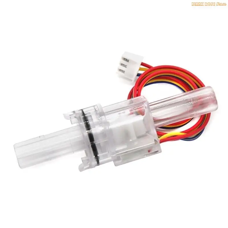 K1AE Small  Celar Visual Hall Water Flows Meter High Sensitivity Hall Sensoring Upgrades for Precise Measurement In Small  Space