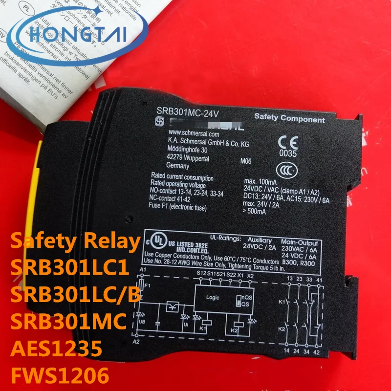 

Free Shipping SRB301LC1 SRB301LC/B SRB301MC AES1235 FWS1206 Safety Relay Module Original New