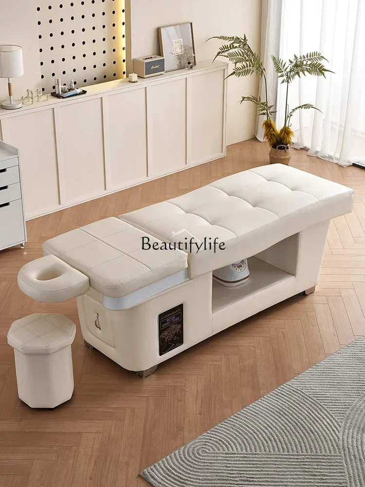 

lx29Water Circulation Fumigation Barber Shop Beauty Salon Special Thai Massage Face Wash Ear Cleaning Bed