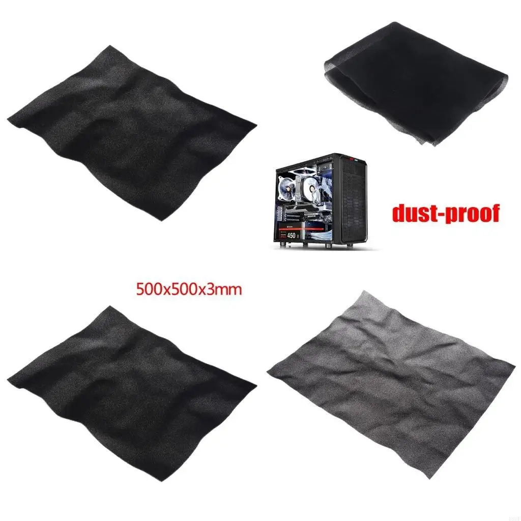 

896F Dustproof Sponge Sponge Activated Carbon Foam Pad Dust Filter Sponge for PC Case