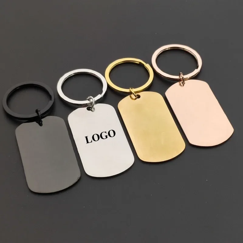 

Personalized Keychains for Men Women Custom Name Date Logo Photo Laser Engraved Stainless Keyring Gift for Boyfriend Girlfriend