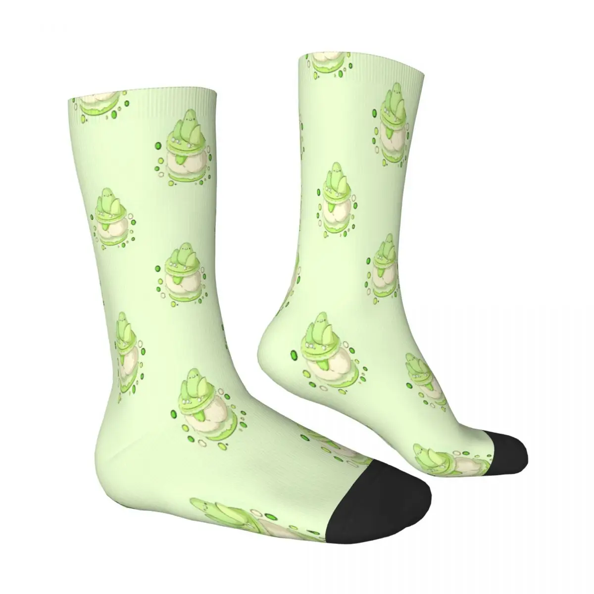 Green Apple Delicacy Food Socks Male Mens Women Summer Stockings Harajuku