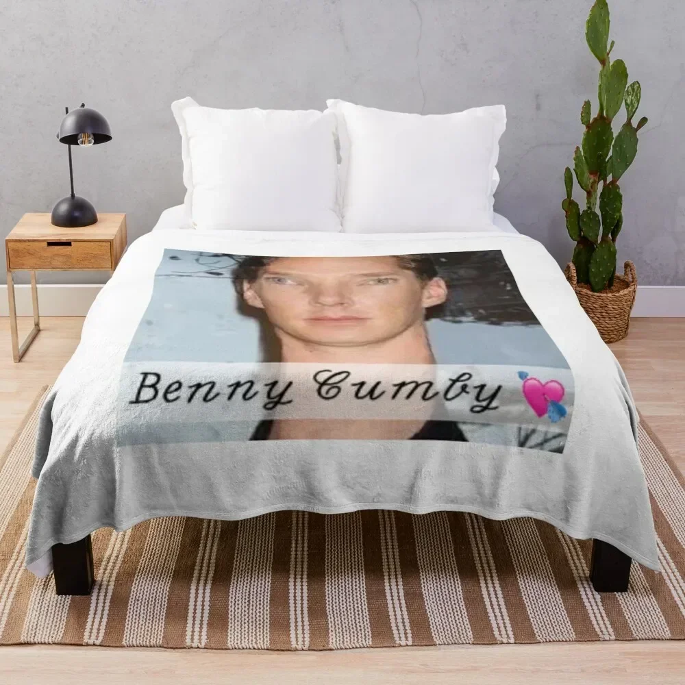 Larger Benny Cumby 33 Throw Blanket Blankets Sofas Of Decoration Bed covers Blankets