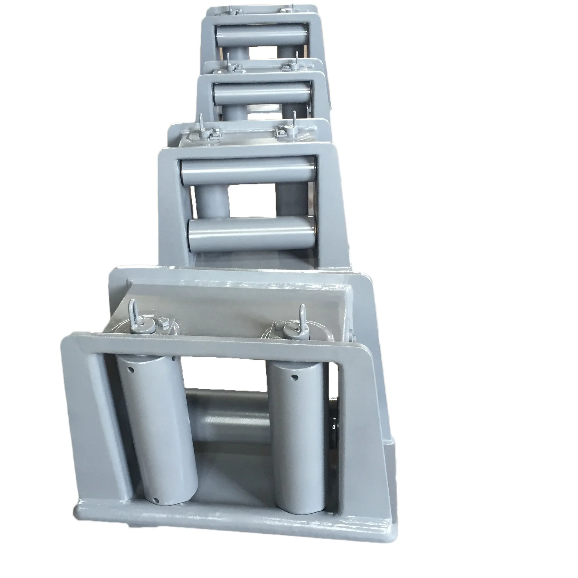 Four-Point Marine Fairlead Roller Chock Pedestal with 4 Rollers for Secure Ship Mooring