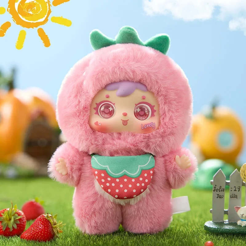

Hot Genuine Samuel Fragrant Fruit Garden Series Blind Box Cute Plush Doll Keychain Bag Charm Gift For Girls & Women