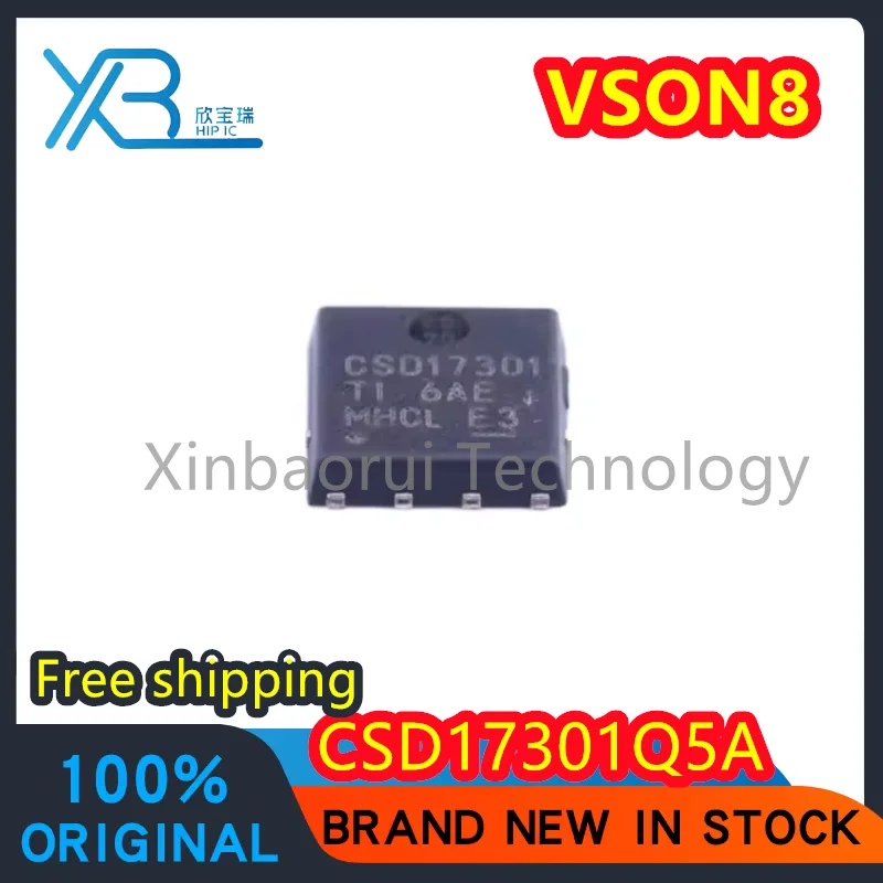 

(10/50pieces) CSD17301Q5A VSON-8 patch CSD17301 AT MOS field effect tube chip 100% new original electronics Free shipping