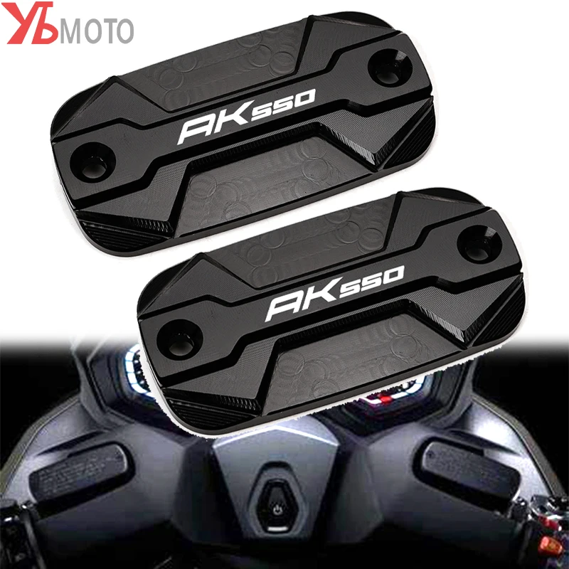 Motorcycle CNC Front Brake Fluid Reservoir Cover Oil Tank Cap For KYMCO AK550 AK 550 2023 Latest Accessories