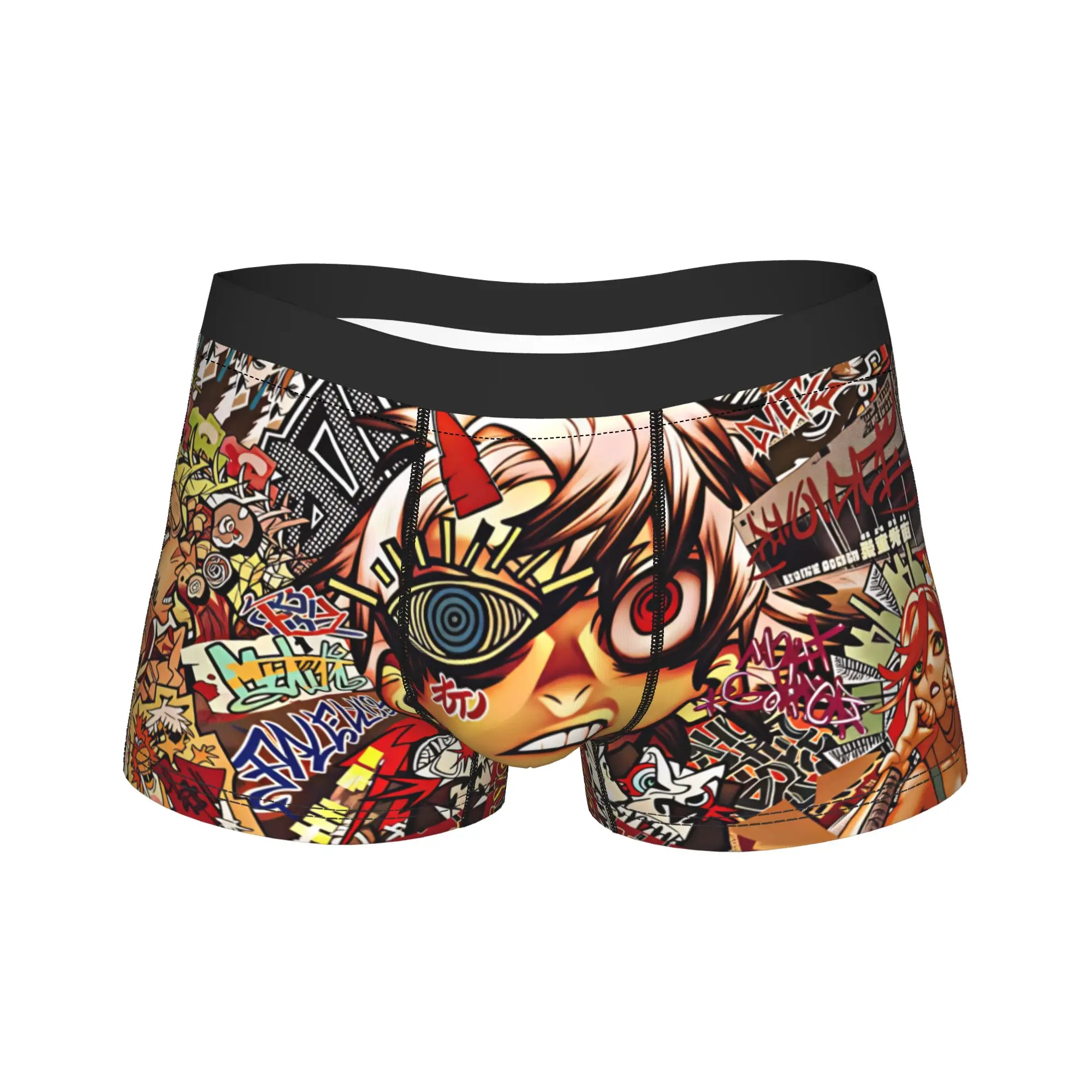 Jabber Gachiakuta  Underwear  Male Boxer Brief Novelty Boxershorts Quality Design Large Size Underpants