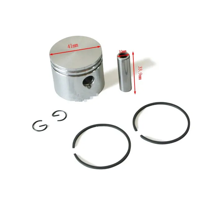 Kit de pistón de 41 mm para motosierras PARTNER POULAN 220 221 260 350 351
