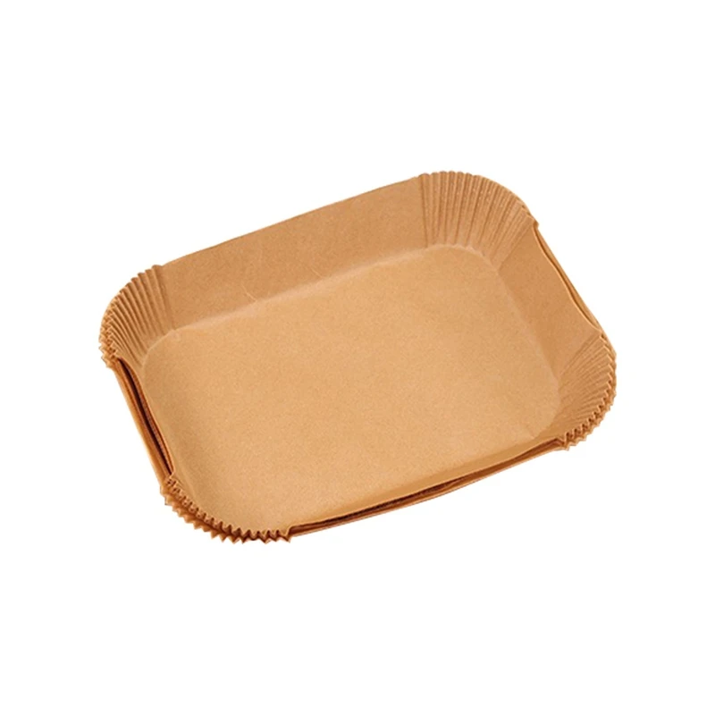 

200 Pcs Foodi Airfryer Kitchen Cooking Accessories Rectangular Air Fryer Paper Special Disposable Bakeware For Ninja
