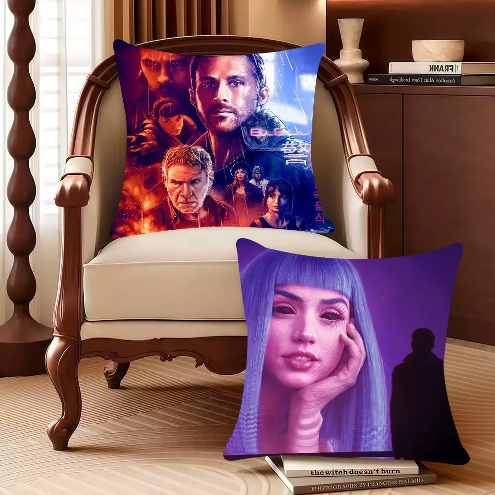 

Movie B-Blade R-Runner 2049 Pillow Case Decor Protective Covers Comfortable soft for Sofa Living Room Home office