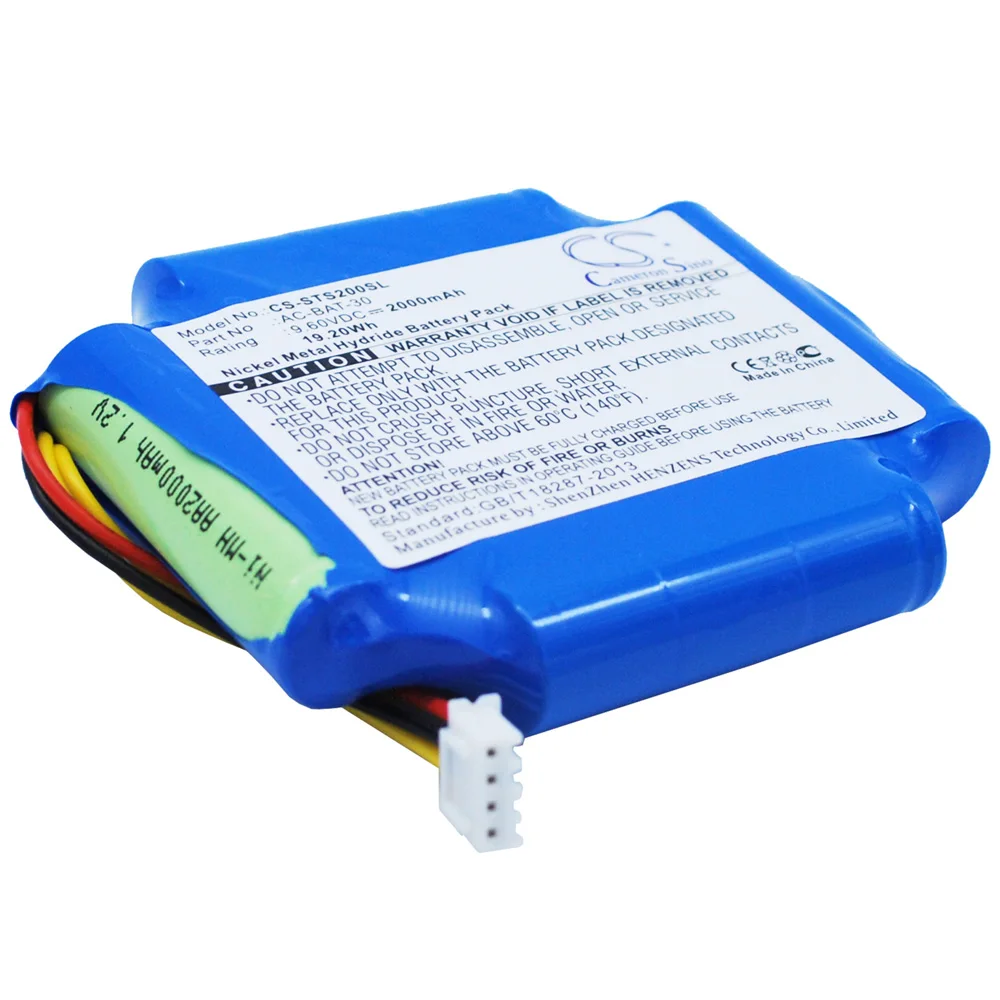 Cameron Sino Equipment, Survey, Test Battery for ShinewayTech S 20 AS 20 NS 20 CS20 B AC-BAT-30 2000mAh