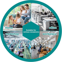 B26B DXVA19-4101 Dust Filter Bags,Bags for DEWALT Shop Vac 6-10 Gallon, Wet Dry Vac Accessories, Dust Collection Bag 6 Pack