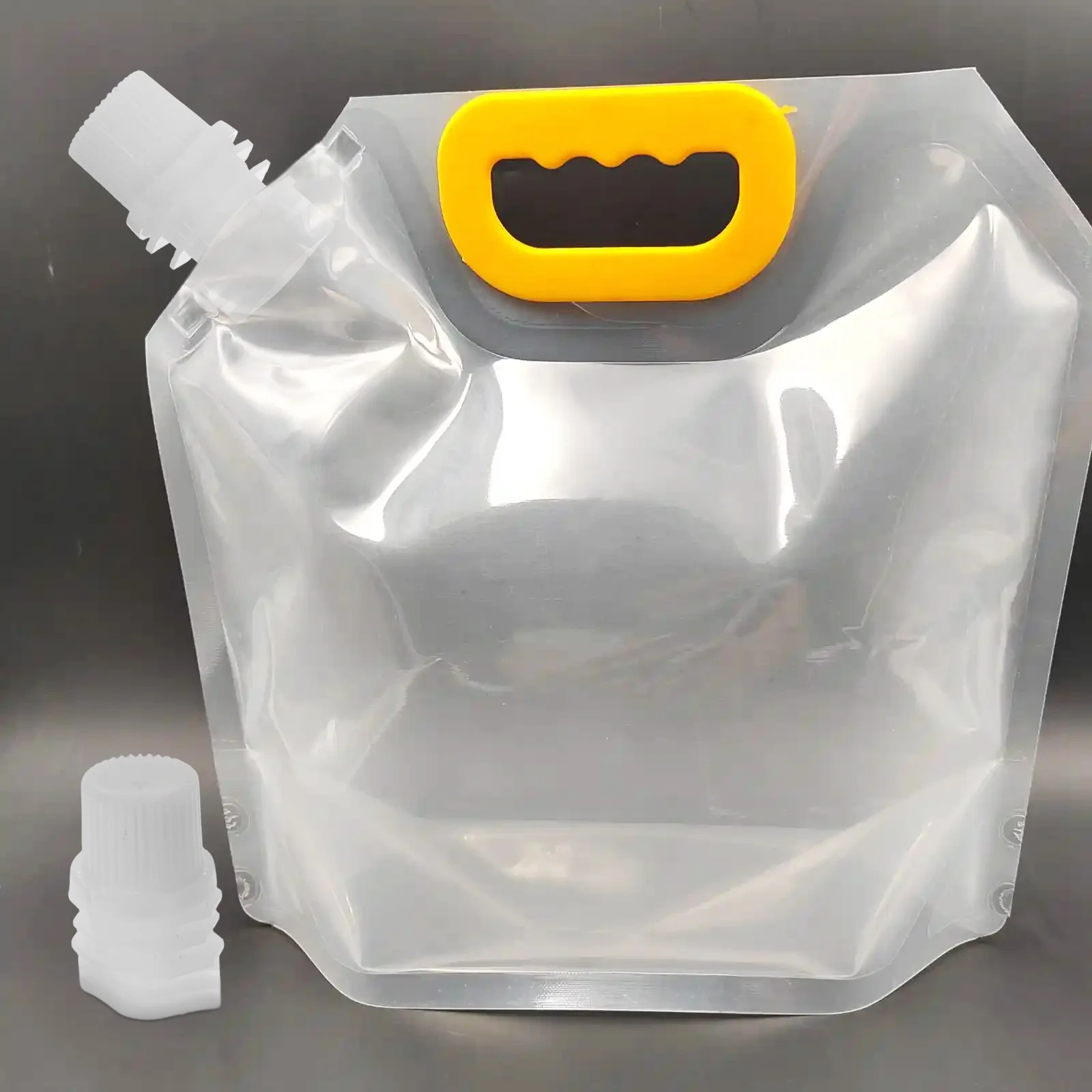 

100Pcs Drink Pouch Caps Lids Small Portable Nozzle Cover Sealing Milk Yogurt Liquid Packaging Bags Nozzle Cover