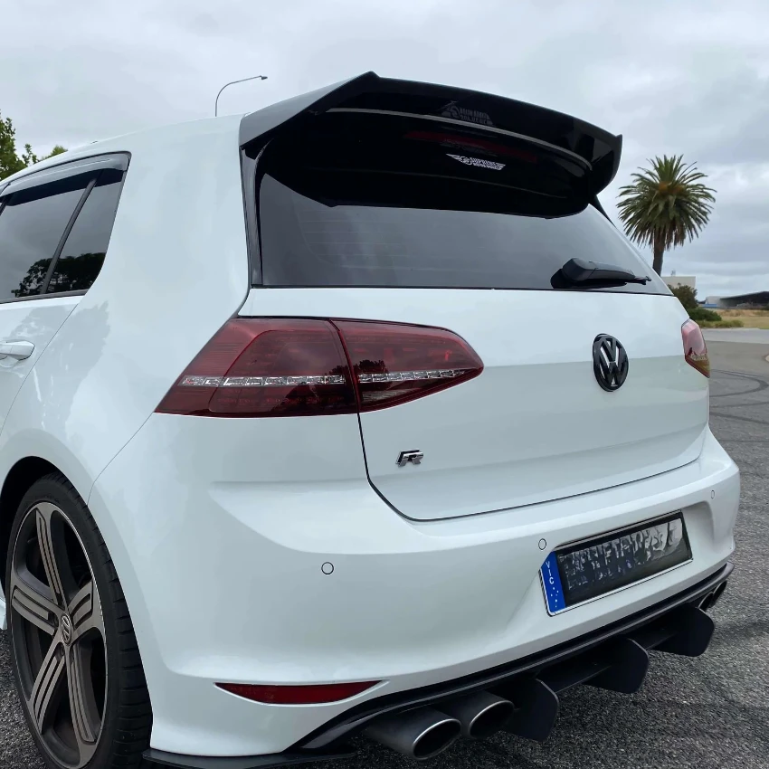 2014-2018 für volkswagen golf 7 mk7 tsi tdi gti r gtd gte osir stil auto hinterdach spoiler heckraum flügel lippe von abs